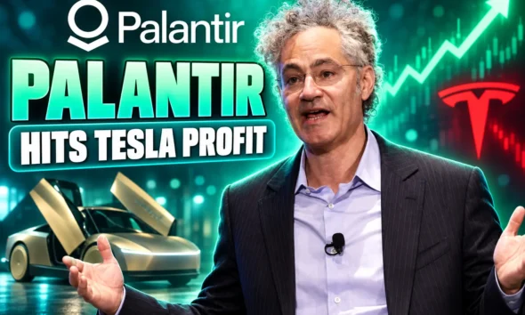 Palantir $1.062 billion profit nearly matches Tesla