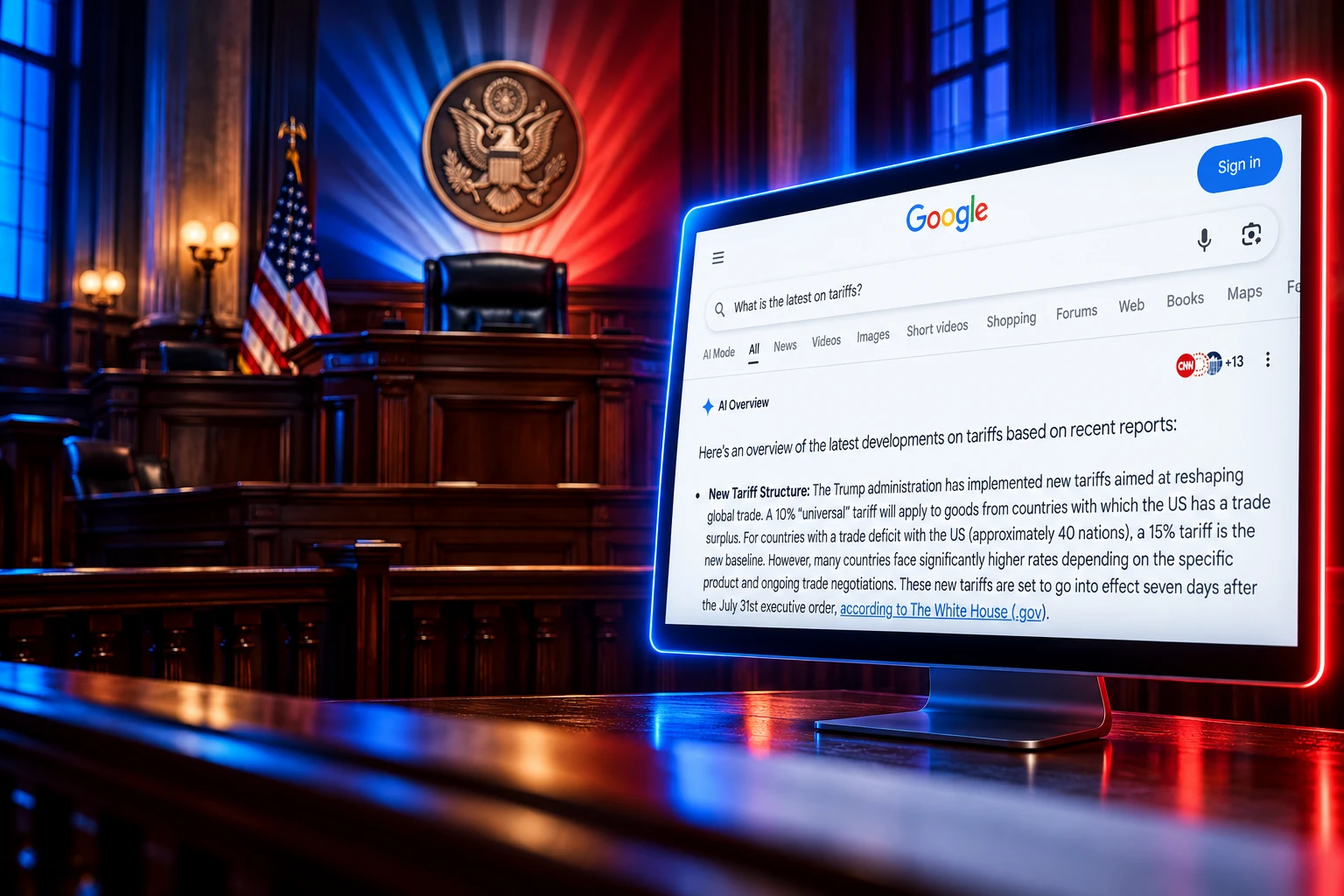 Mehta dismisses Chegg Penske Google AI Overviews suits