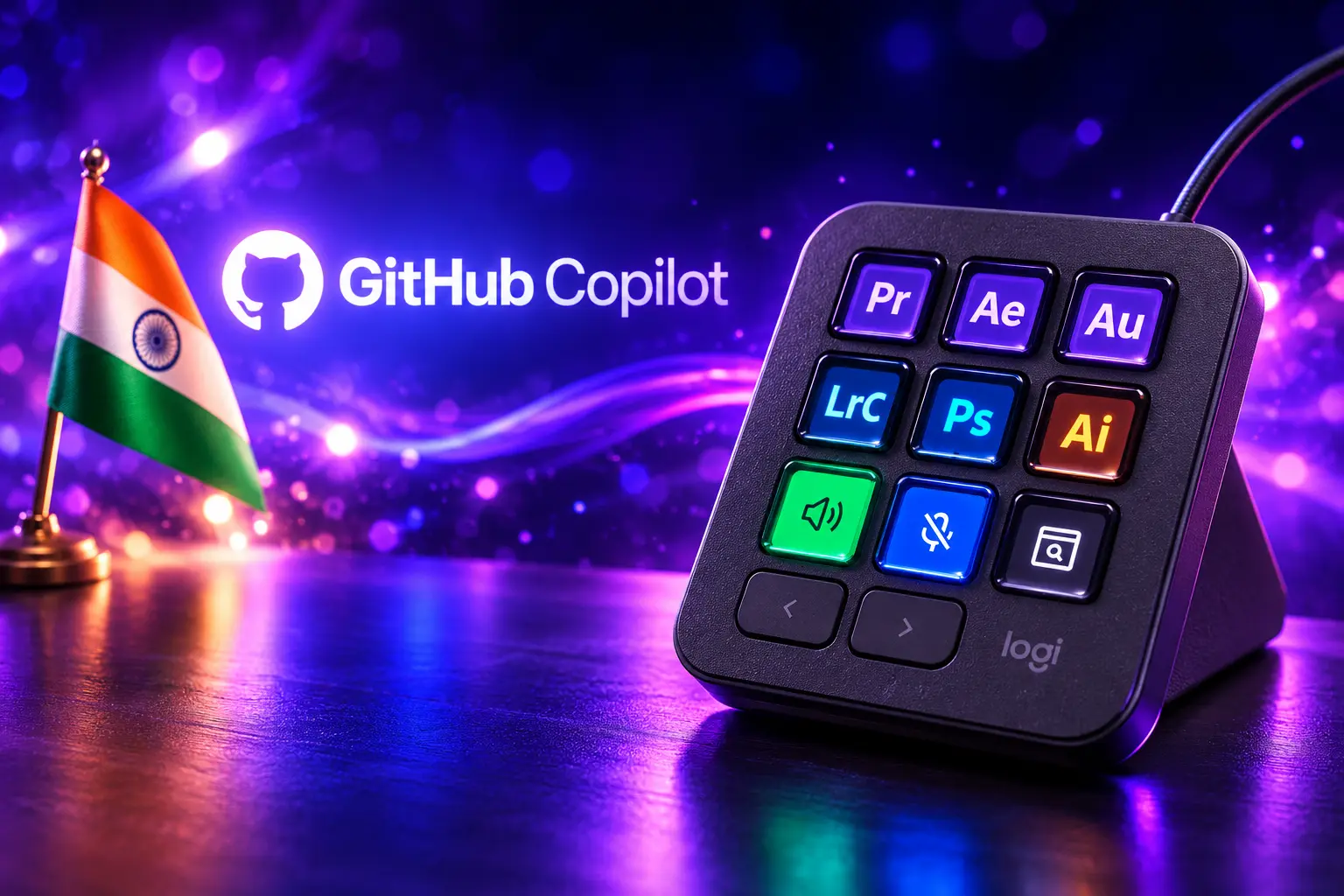 Logitech MX Keypad India launch Copilot Rs 15999
