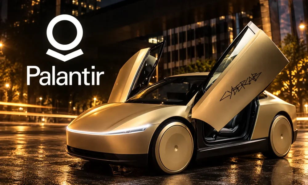 Palantir Q2 profit nearly matches Tesla as Cybercab opens Austin