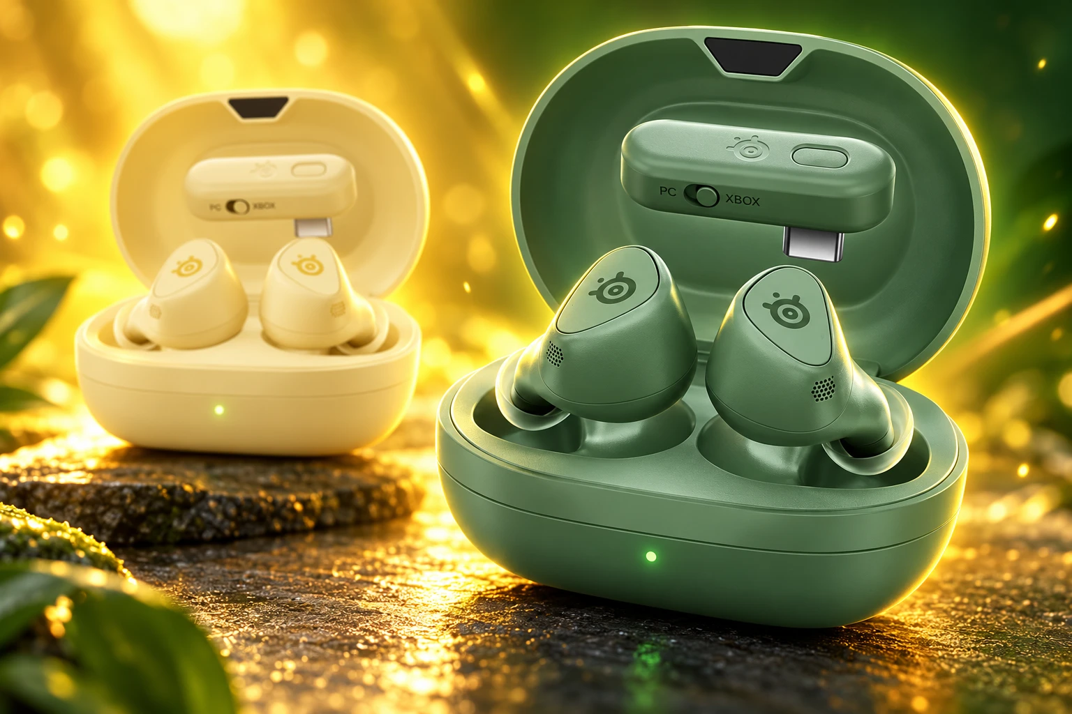SteelSeries Arctis GameBuds Matcha Yuzu cozy colors