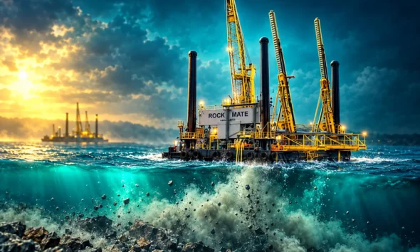Lerwick harbour dredge finishes for larger energy ships