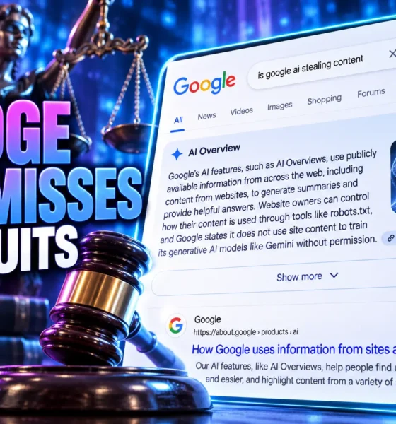 Mehta dismisses Chegg Penske Google AI Overviews suits