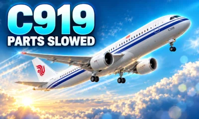 US slows COMAC C919 aircraft parts export licenses
