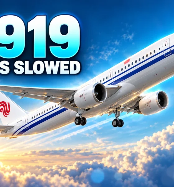 US slows COMAC C919 aircraft parts export licenses